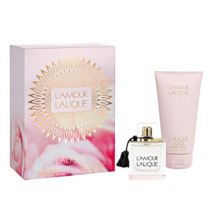 LALIQUE Geschenkset Die Liebe - Milch + Eau de Parfum