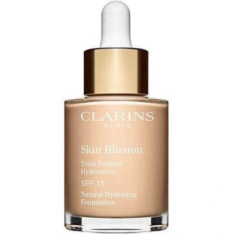 CLARINS Skin Illusion Foundation - Bare Skin Effect and