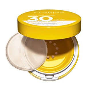 CLARINS-Mineral Sun Compact Face UVA/UVB30 - Enriched with