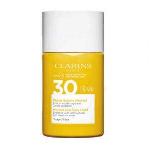 CLARINS Mineralisches Sonnenschutzfluid Gesicht UVA/UVB 30 -