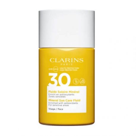 CLARINS Mineral Sun Fluid Face UVA/UVB 30 - Enriched with