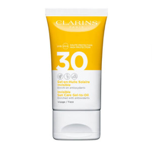CLARINS Gel-en-Huile Solaire Invisible Visage UVA/UVB 30 -