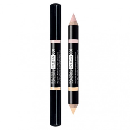 PUPA Duo Pencil Matt & Shine - Crayon Duo Correcteur et PUPA Duo Pencil Matt & Shine - Crayon Duo Correcteur et