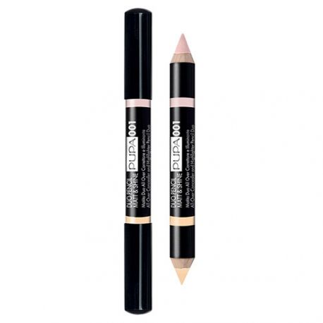 PUPA-Duo Pencil Matt & Shine - Concealer and Illuminator Duo