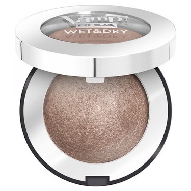 PUPA-Baked Glow Effect Eyeshadow - Vamp! Wet&Dry