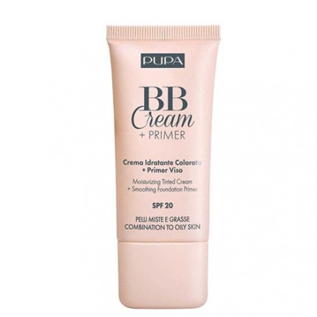 PUPA BB Creme + Primer - Mischhaut bis fettige Haut 30ml PUPA BB Creme + Primer - Mischhaut bis fettige Haut 30ml