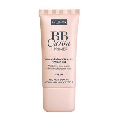 PUPA-BB Cream + Primer - Combination to Oily Skin 30ml