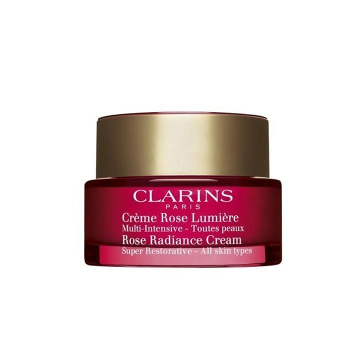 CLARINS Crème Rose Lumière - Multi Intensiv Alle Hauttypen CLARINS Crème Rose Lumière - Multi Intensiv Alle Hauttypen