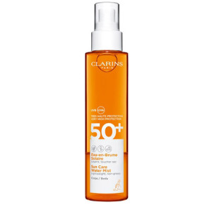 CLARINS Eau-in-Nebel Solar Körper SPF 50+ - Sonnenschutzcreme