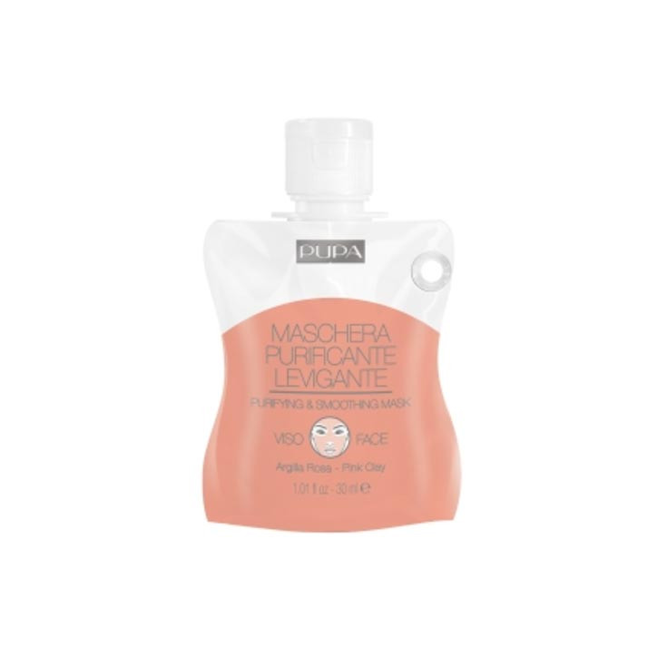 PUPA Reinigende und Glättende Maske - Mit Rosa Tonerde