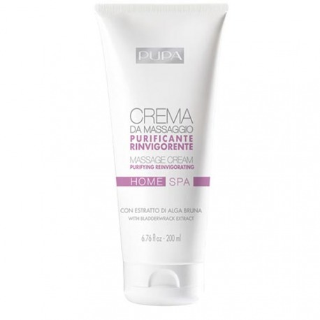 PUPA Home Spa - Crème de Massage Purifiante Revigorante