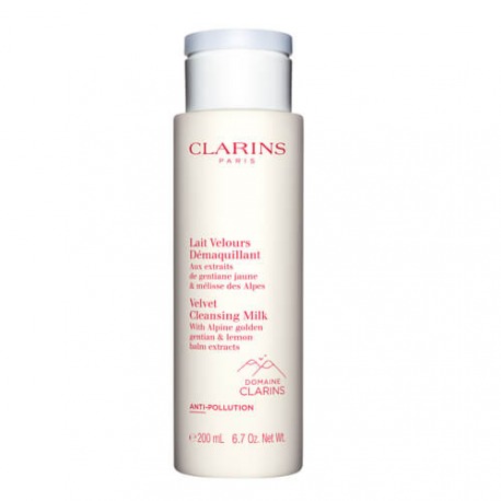 CLARINS-Velvet Cleansing Milk With extracts of yellow gentian &