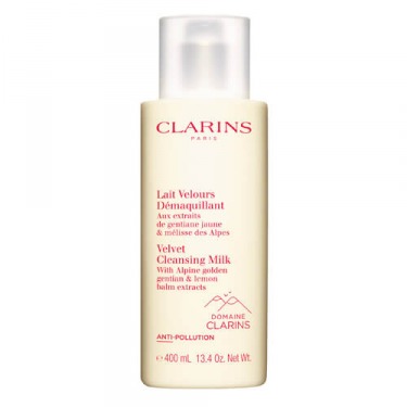 CLARINS-Velvet Cleansing Milk With extracts of yellow gentian &