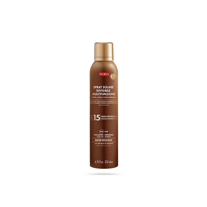 PUPA Unsichtbares Multifunktions-Sonnenspray - SPF15 PUPA Unsichtbares Multifunktions-Sonnenspray - SPF15