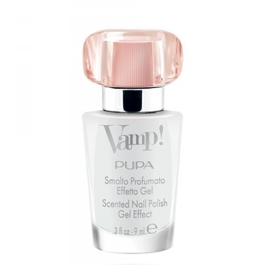 PUPA Vamp! Scented nail polish gel effect with rose fragrance