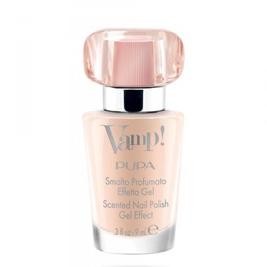 PUPA Vamp! Scented nail polish gel effect with rose fragrance