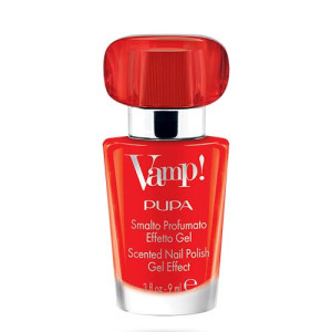 PUPA Vamp! Duftender Gel-Effekt-Lack mit rotem Duft