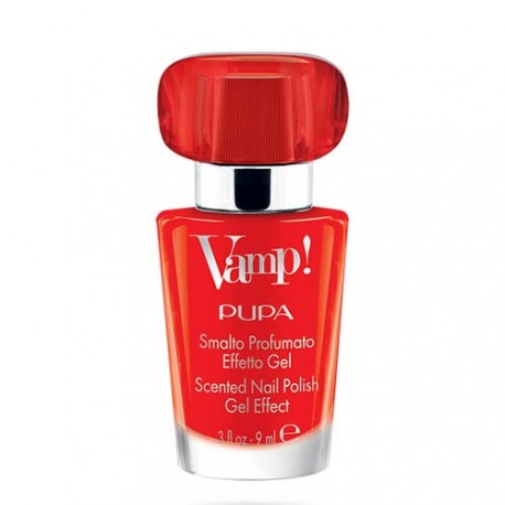 PUPA Vamp! Duftender Gel-Effekt-Lack mit rotem Duft