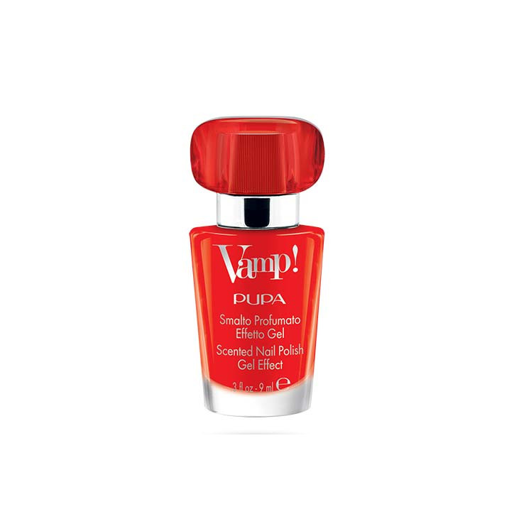 PUPA Vamp! Duftender Gel-Effekt-Lack mit rotem Duft