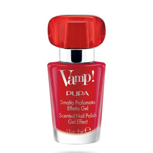Vamp! Scented nail polish gel effect with red fragrance