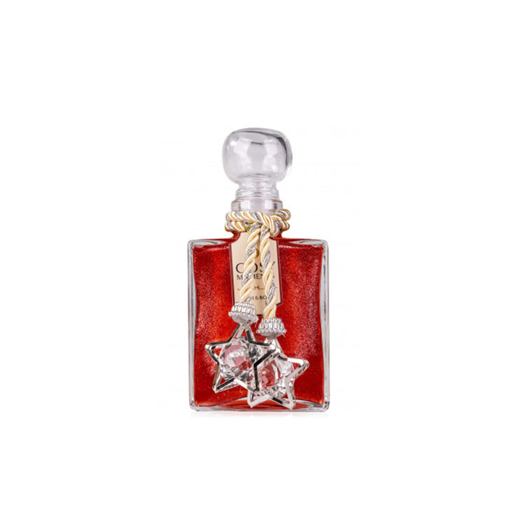 Tentation-Bubble Bath & Shower Gel Pearly Burgundy Glitter 200ml