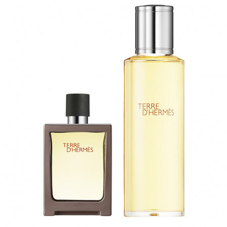 HERMÈS Terre d'Hermès - Eau de Toilette und seine Nachfüllung HERMÈS Terre d'Hermès - Eau de Toilette und seine Nachfüllung