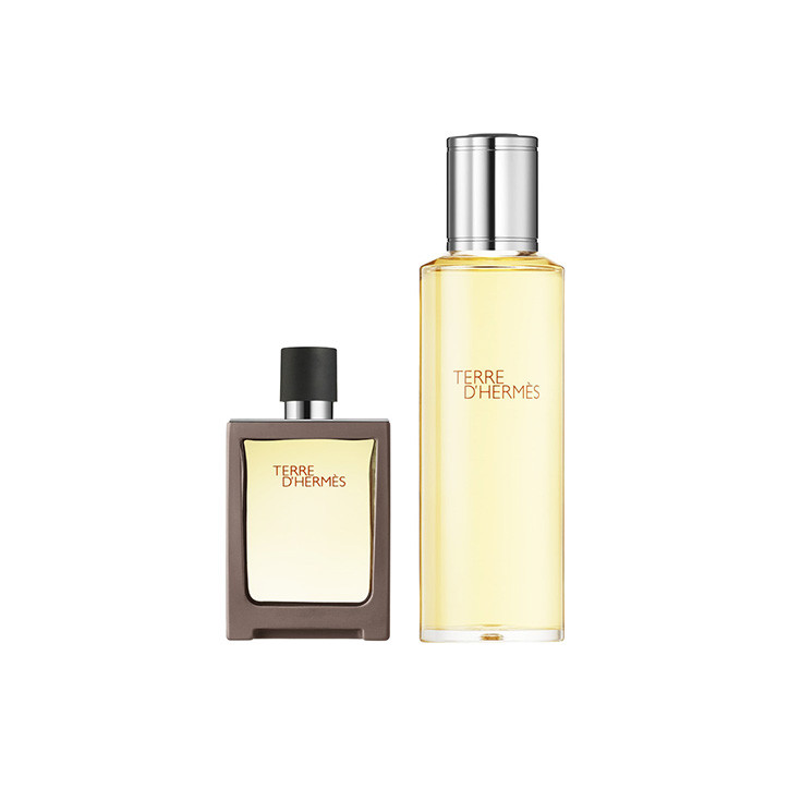 HERMÈS Terre d'Hermès - Eau de Toilette und seine Nachfüllung HERMÈS Terre d'Hermès - Eau de Toilette und seine Nachfüllung