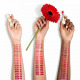GUERLAIN-KissKiss Shine Bloom - Shiny red 95% ingredients of