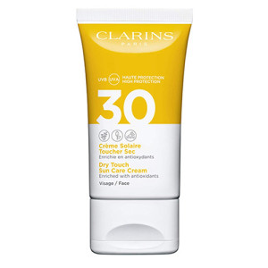 CLARINS Sonnenschutzcreme Trockener Touch Gesicht UVA/UVB 30+ -