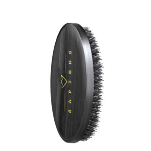 SAPIENS Brosse à barbe - Bois de Cerisier & Soie de Sanglier