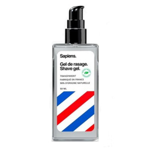 SAPIENS Gel de Rasage Transparent - Cèdre & Agrumes