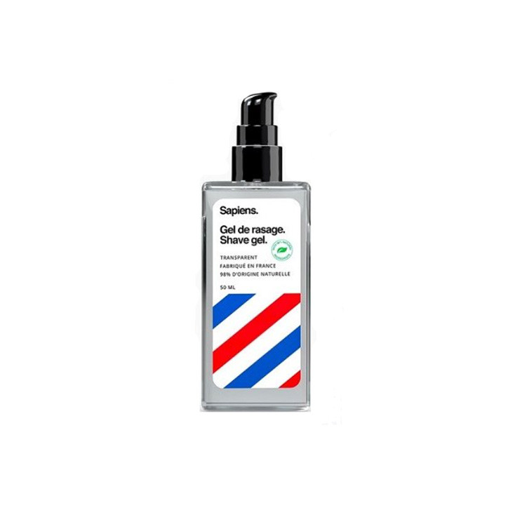 SAPIENS Gel de Rasage Transparent - Cèdre & Agrumes SAPIENS Gel de Rasage Transparent - Cèdre & Agrumes