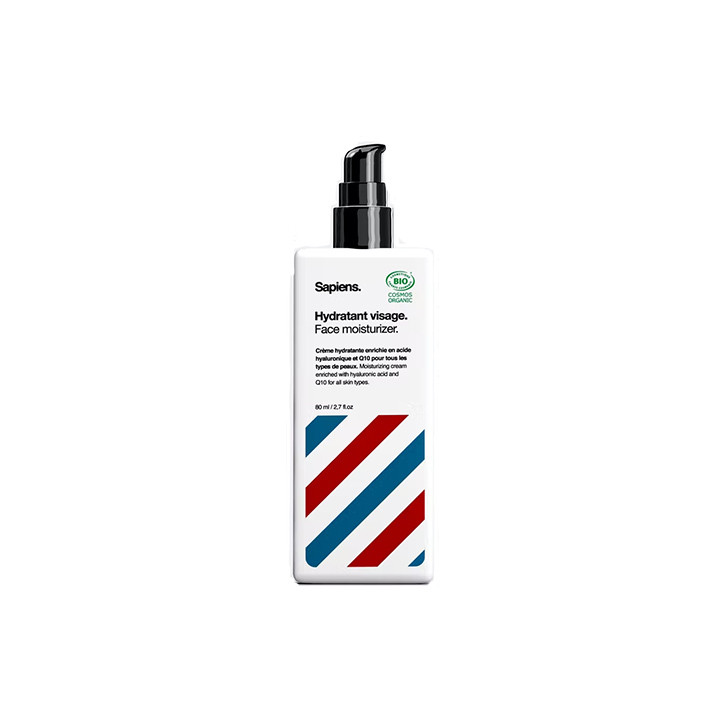 SAPIENS Crème Hydratante Visage et Barbe - Frais & Boisé SAPIENS Crème Hydratante Visage et Barbe - Frais & Boisé