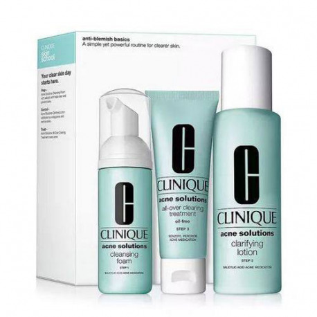 CLINIQUE-Anti Blemish Solutions - Anti Blemish SOS Kit CLINIQUE-Anti Blemish Solutions - Anti Blemish SOS Kit