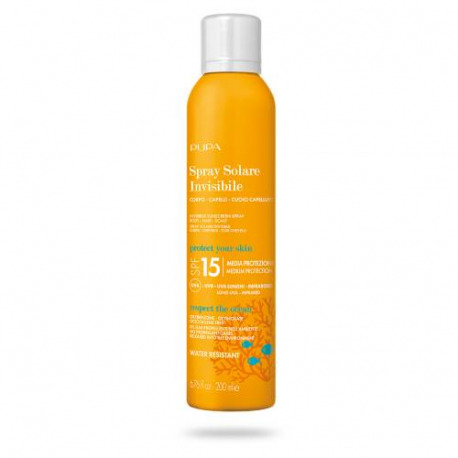 PUPA-Invisible Sun Spray SPF15 - Body, Hair and Scalp