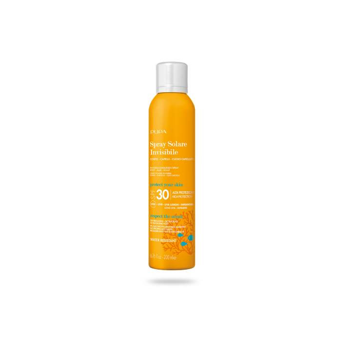 PUPA Unsichtbares Sonnenspray SPF30 - Körper, Haare und PUPA Unsichtbares Sonnenspray SPF30 - Körper, Haare und