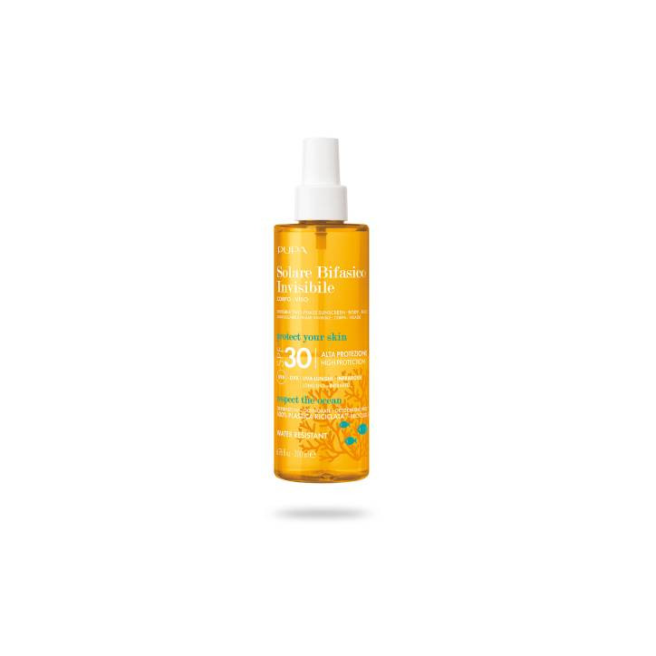 PUPA Unsichtbares Zweiphasen-Sonnenschutzmittel SPF30 - Körper PUPA Unsichtbares Zweiphasen-Sonnenschutzmittel SPF30 - Körper
