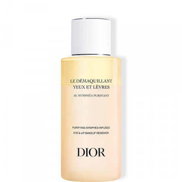 Dior-Make-up removal with Nymphéa - Two-phase eye and lip