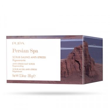 PUPA Persian Spa - Persian blue salt scrub and cornflower