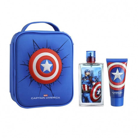  Coffret Captain America - Eau de Toilette + 2 Produits