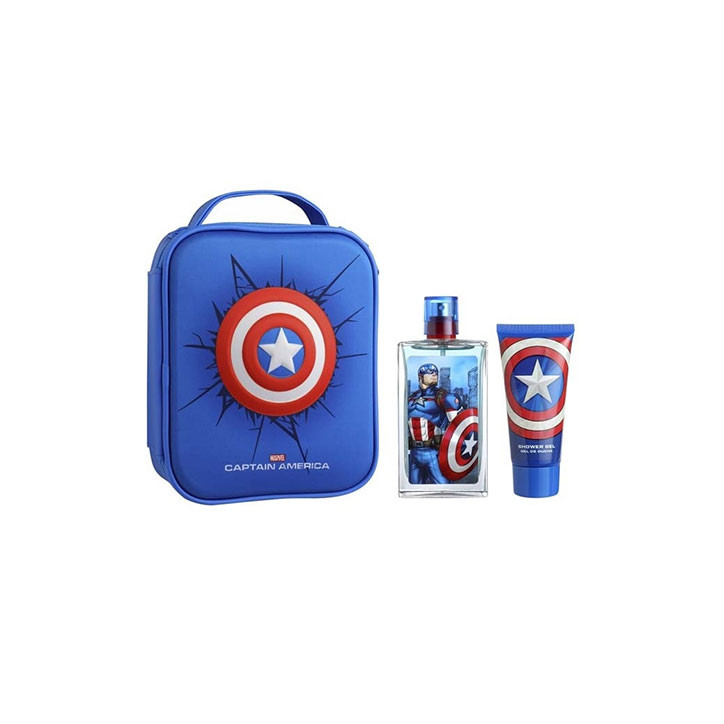  Coffret Captain America - Eau de Toilette + 2 Produits
