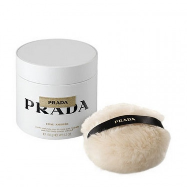 PRADA PARFUM-L'Eau Ambrée - Scented Body Powder with puff