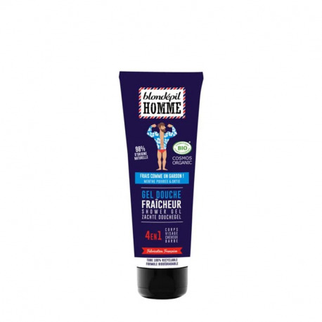 Blondépil Homme-Fresh Shower Gel 4 in 1 - 98% Natural