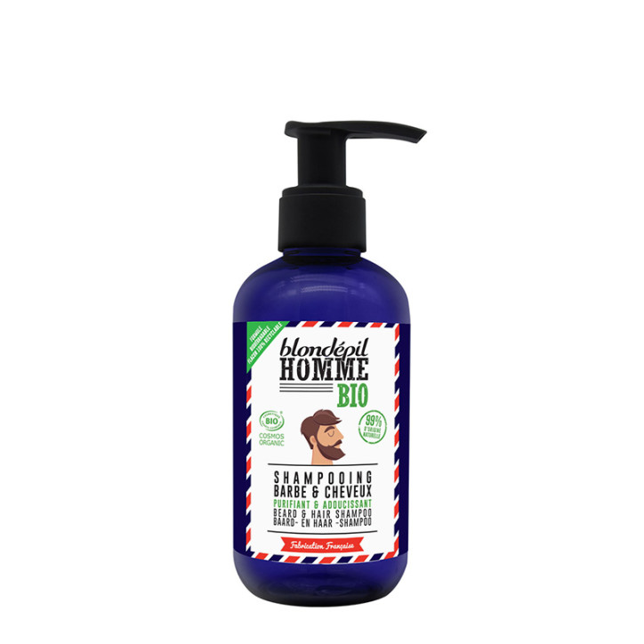 Blondépil Homme Bart- und Haarshampoo - 99% natürlich Blondépil Homme Bart- und Haarshampoo - 99% natürlich