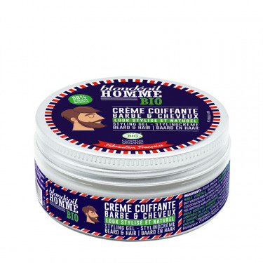 Blondépil Homme-Styling Cream - Beard & Hair - 99% Natural