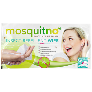 MosquitNo-Lingettes Anti-Moustiques/Insectes