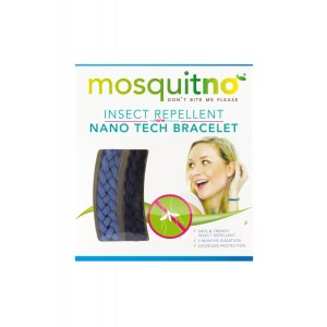 MosquitNo Anti-Mücken-Armband - 20 Tage Schutz - Zufällige