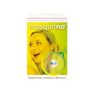 MosquitNo 2 Bracelets Anti moustiques taille ajustable -