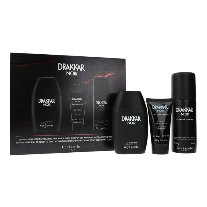 GUY LAROCHE Drakkar Noir Geschenkset - Eau de Toilette GUY LAROCHE Drakkar Noir Geschenkset - Eau de Toilette
