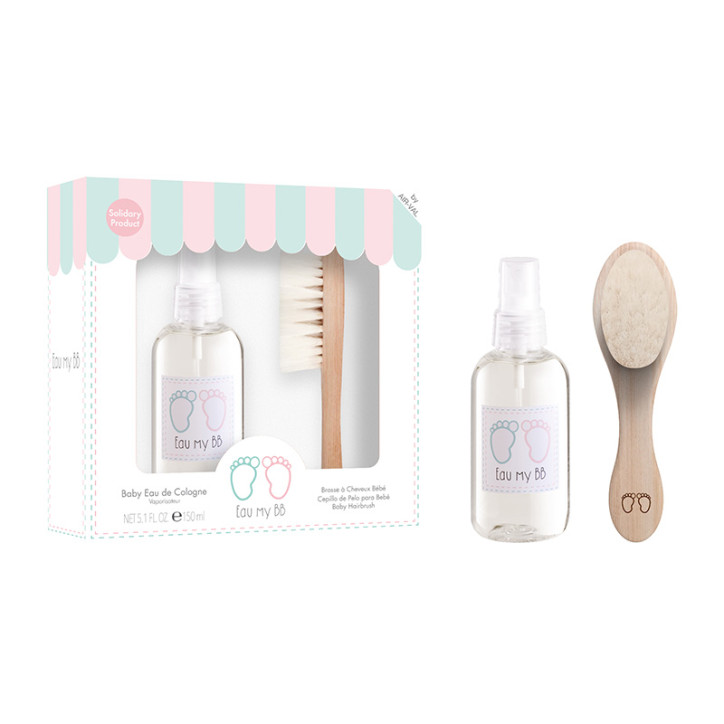 Air-VAL Eau My BB Set - Eau de Cologne + Bürste 8411114092584